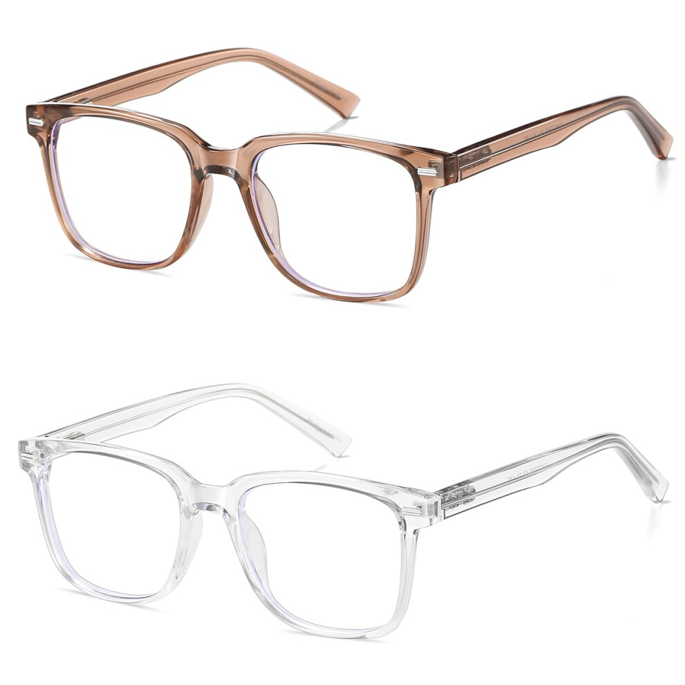 Blue/Light Glasses For Women - Computer Eyeglasses With Anti Eyestrain And Glare Protection - Stylish Frame