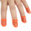 Set di 4 plettri per dita per chitarra S M L XL Rosso POM 10