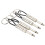 Wall Mount Guitar Plug Storage Box with 4 Keychains, Metal Guitar Key Holder 10
