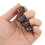 4 pezzi protezioni per dita della chitarra Nero S M L XL 6