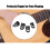 4 pezzi protezioni per dita della chitarra Nero S M L XL 3
