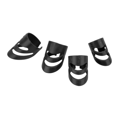 4 pezzi protezioni per dita della chitarra Nero S M L XL 1
