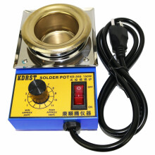 50mm Solder Pot with 500g Capacity, 110V 150W Electrical Soldering Bath for Welding Projects