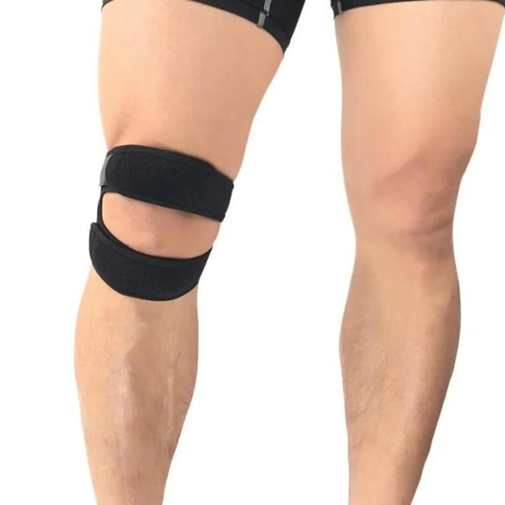 Black Patellar Tendon Strap Knee Brace For Men And Women, Patellar Support For Torn Meniscus And Knee Pain Relief