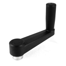 M12 Round Mounted Hole Black Plastic Lever Handle Adjustable Machinery Model 66C CD7 54E 732 AD6