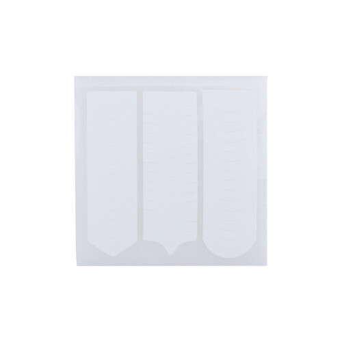 French Manicure Nail Art Tips Form Guide Sticker 1