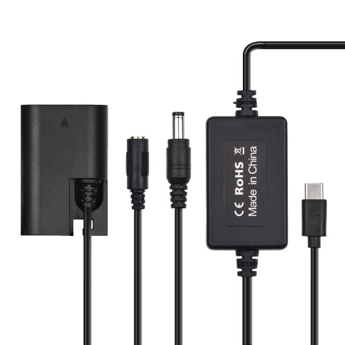 DR-E6 LP-E6N Batterie factice 8,4 V 2 A Type-C Noir 2