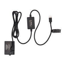 DR-E10 LP-E10 5x3.6x1.5cm 8.4V 2A USB-C noir