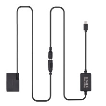 Batería simulada USB-C DR-E18 negra 8.4V/2A LP-E17
