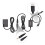 Batería simulada USB-C DR-E18 negra 8.4V/2A LP-E17 9