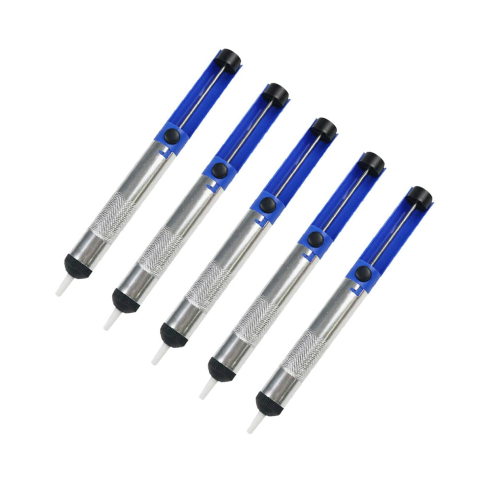 Desoldering Pump Suction Tin Pen Set Of 5, High-Performance Soldering Sucker Tool For Pcb Repair And Electronics 6482260697284