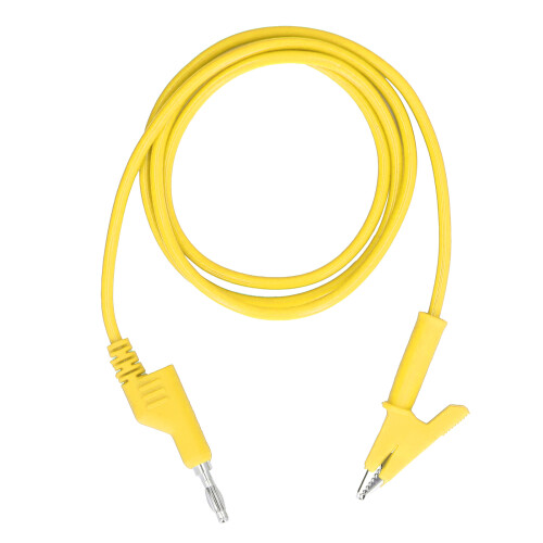 J.70035-1 20A 3000V Pinza cocodrilo 10mm Amarillo
