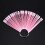50Pcs/Bag Fan False Nail Tip Stick Palette Swatch 14