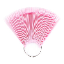 50Pcs/Bag Fan False Nail Tip Stick Palette Swatch