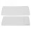 Funda de cuero PU para Magic Keyboard 2 Blanco 30x14x1 11