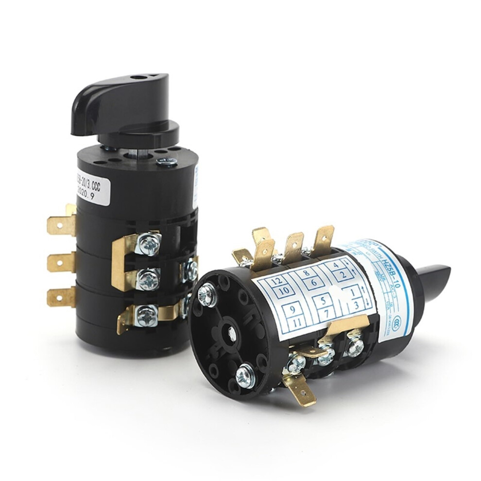 Hz5b-20/3.Ccc Rotary Cam Transfer Combination Switch 20A 660V For Electric Welding Machine 1Pcs Heavy Duty 6482260697598