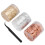 3pcs Imitation Gold Foil Flakes Glitter Nail 5