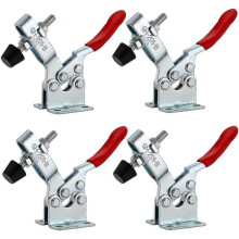 4pcs Horizontal Toggle Clamp Gh-201-b Joint Clamp Quick Release Capacity 90kg 198lbs Horizontal Lever Clamp Quick Release