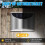 Powerful Outdoor Solar Light Stainless Steel Wall Light with Waterproof Led Light 6