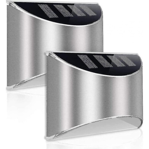 Powerful Outdoor Solar Light Stainless Steel Wall Light with Waterproof Led Light