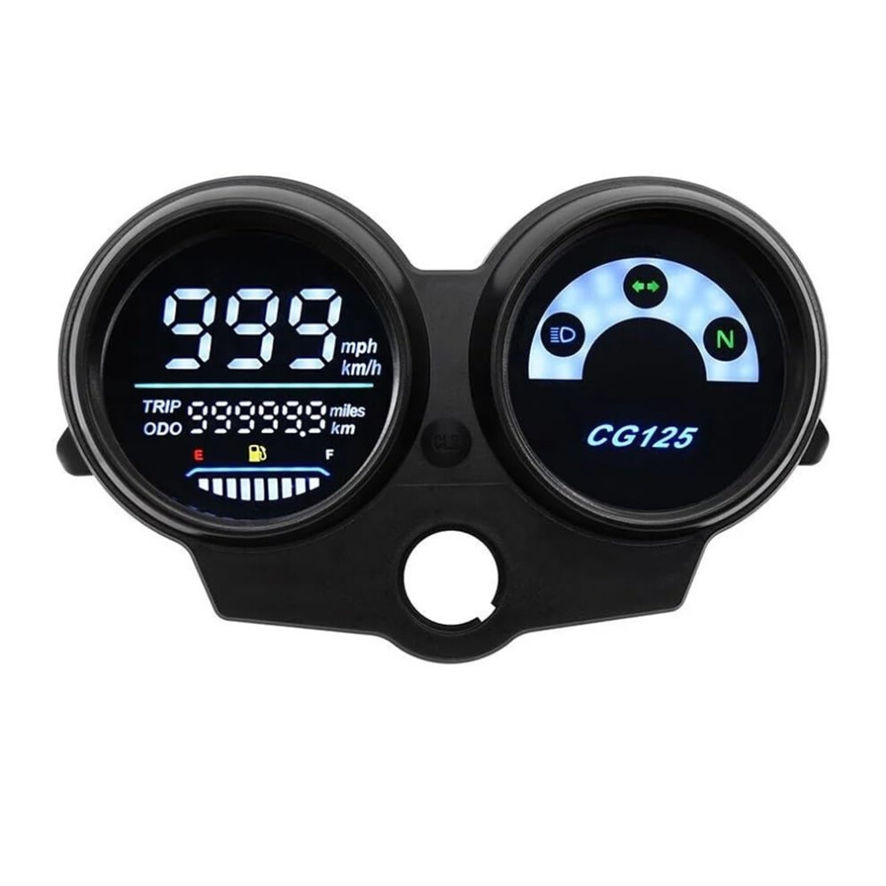 Motorcycle Dashboard Speedometer Digital Display Meter For Cg125 2000-2008, Fan 125, Titan 125, Odometer And Fuel Gauge 6482260698137