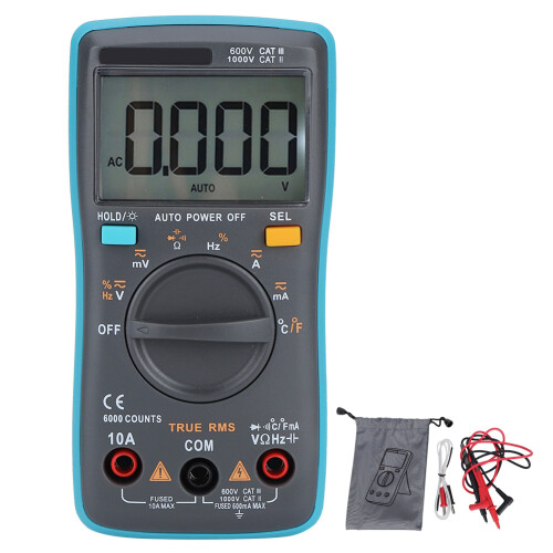 Auto Range True RMS Digital Multimeter AC/DC