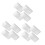 Furniture Shims 12pcs Adjustable Table Wedge Levelers for Cabinets and Doors Easy Leveling Solutions 1