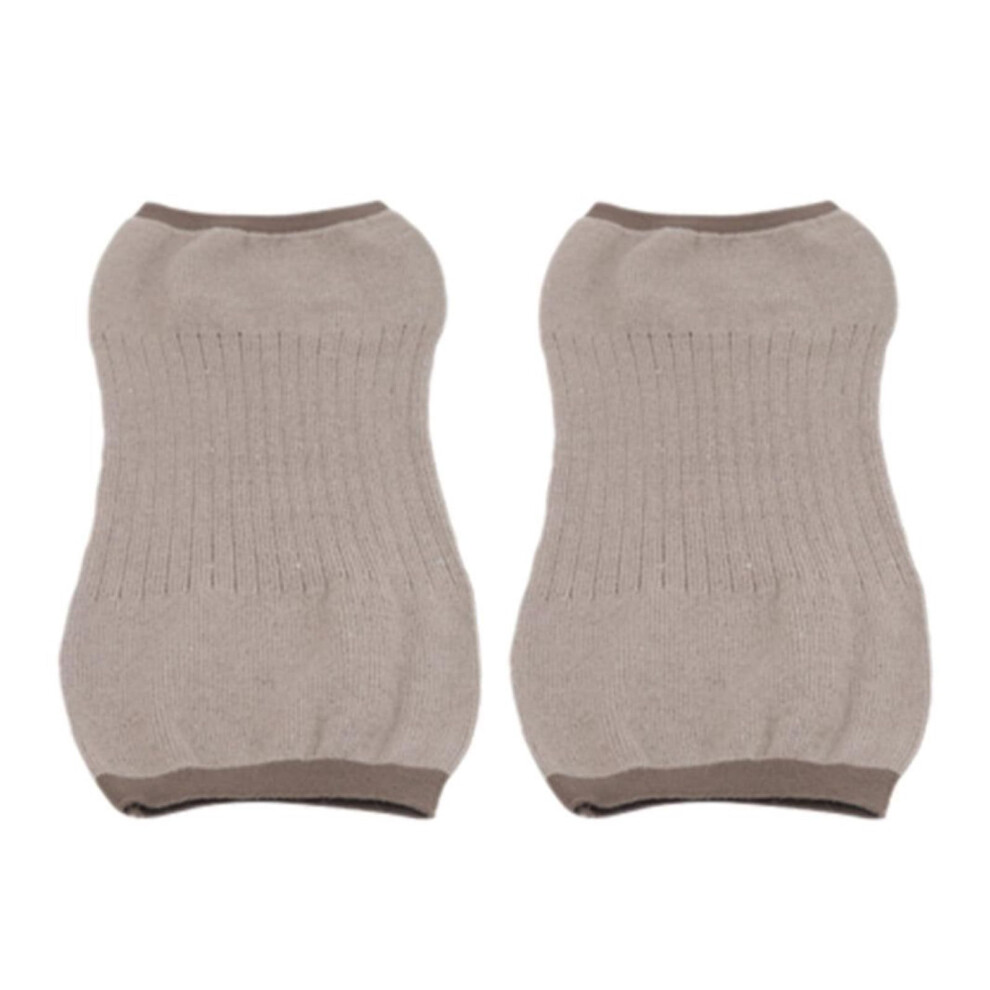 White Knee Brace For Women - 1 Pair Cashmere Warm Knee Support Leg Warmers, Skin-Friendly Knee Pads For Kneecap Protection,