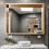 15cm*15cm*0.1mm Square Acrylic Mirror Tile 12