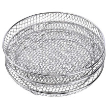 3 Pcs Air Fryer Rack Set for 4.2-5.8QT Stainless Steel, 20cm Diameter