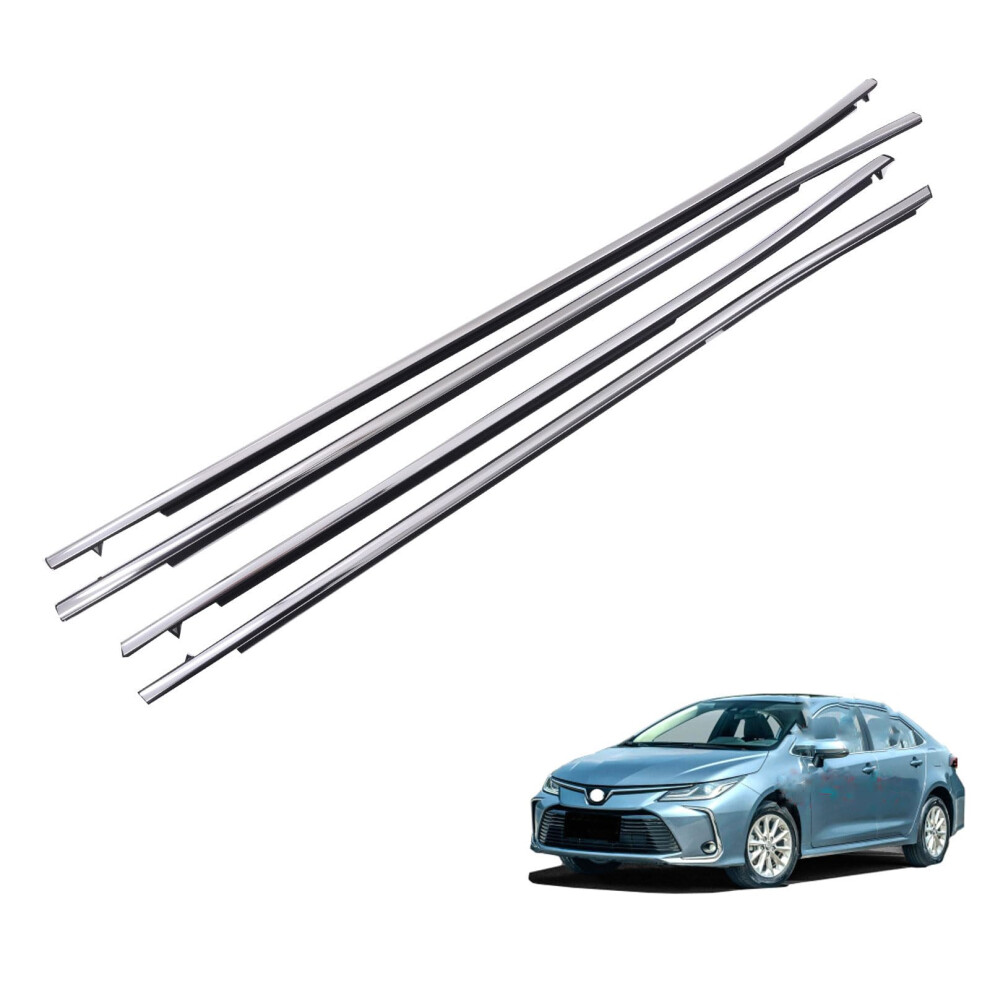 Car Window Weather Stripping Seal For Toyota Corolla 2019-2025, Self Adhesive Trim Molding Belt, Weatherstrip Accessories 6493810706219