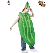 Halloween Carnival Funny Cucumber Costume Parent-Child Costume Couple's Clothes Jumpsuits Costume