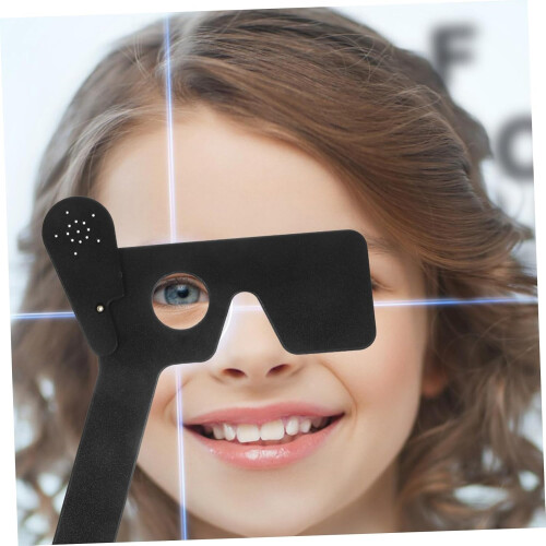 Optometry Vision Test Occluder Plate Kit for Eye Testing - Multi-Function Eye Cover, Durable Material, Adjustable Size 1