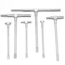 6Pcs Telescopic Bore Gauge Set, Precision Plated Measuring Tools for Hole Inspection and Size Measurement