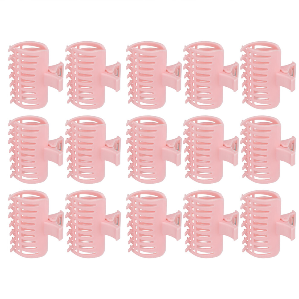 15Pcs/Set Curler Clip Hair Roller Fixing Clamp