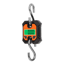 Crane Scale 100kg/50g Digital Hanging Scale with LCD Display Heavy Duty Stainless Steel Hook for Industrial Use