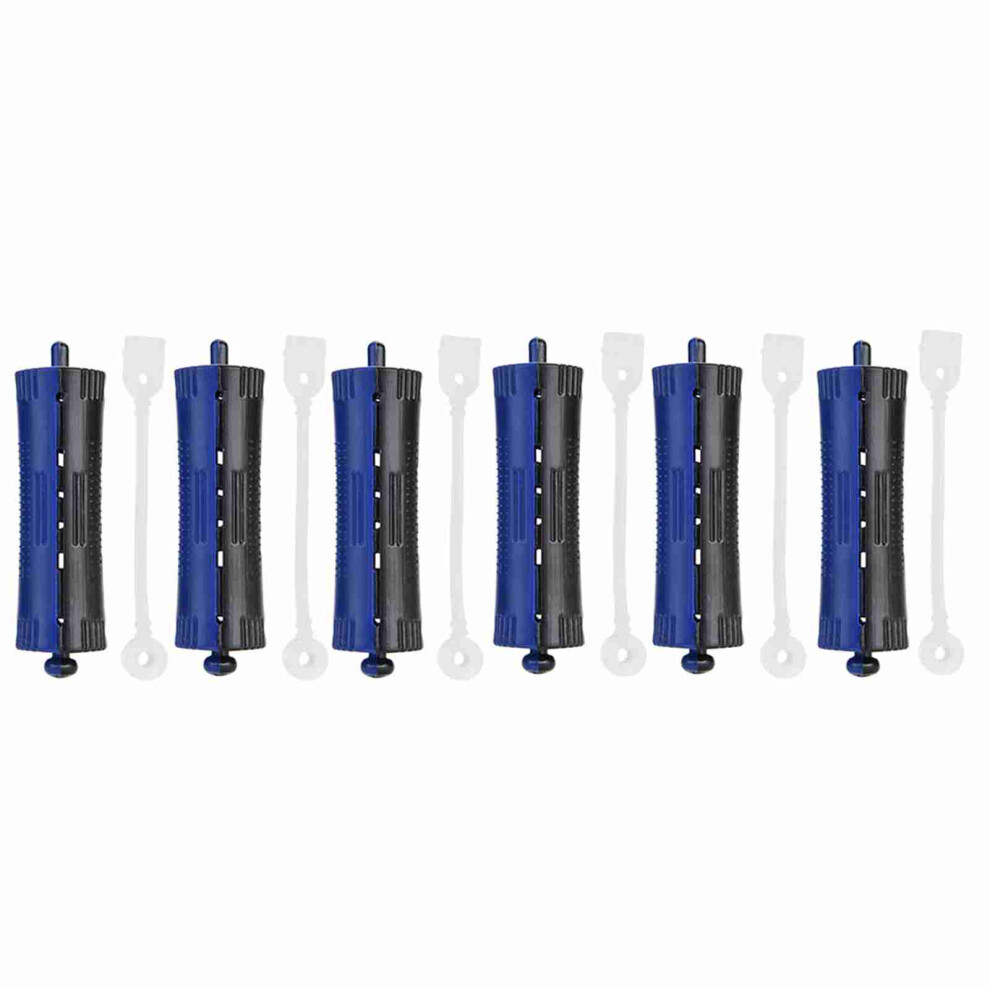 6Pcs Hair Rollers Wave Heat Perm Rod Hair Clip