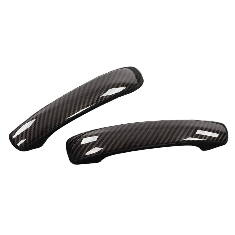 Smart Fortwo W451 Carbon Fiber Style Door Handle Cover Replacement 9441342333196