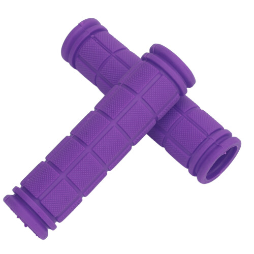 1 par de agarres de goma moradas 11,5 cm 23 mm 85 g 1