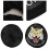 2 pezzi Coperture pneumatici RC 1/10 in pelle PU 4,5-4,7in 13