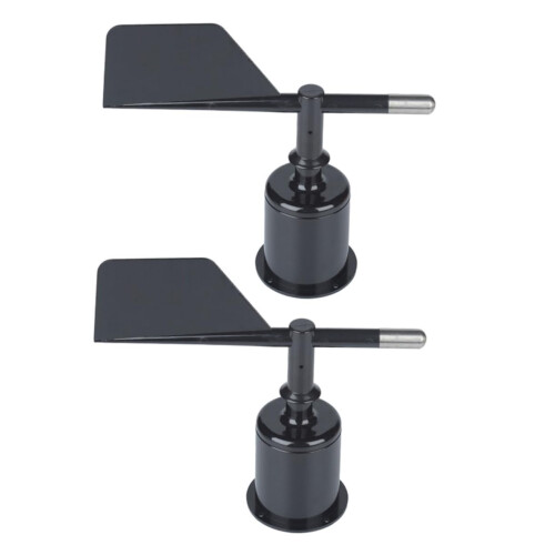 2pcs Wind Anemometer Plastic Shell ABS Wind Indicator Protector for Accurate Measurement and Durable Use