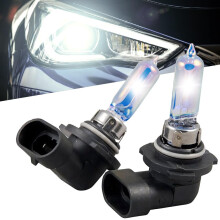 Ultra Bright Xenon Gas Halogen Headlight Bulbs H13 for Car Truck SUV 12V High Low Beam Diamond White 4600K 2 Pack