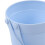Ensemble de jouets de plage en silicone bleu - seau, pelle 8