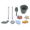 Jouets de plage en silicone vert olive - Seau, Pelle 2