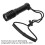 DM001 5000 lm Luce subacquea nera 12 cm x 3.1 cm 12