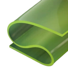 Polyurethane Sheet 20"x20" 1mm-30mm Thick PU Plate Elastic Rubber Board Oil Resistant Shock Absorbent 500x500x4mm