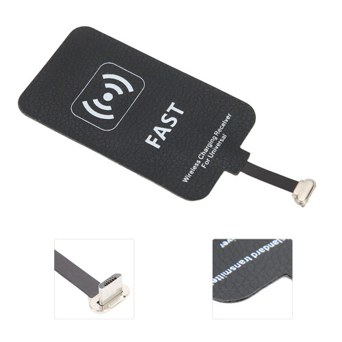 Drahtloser Ladeempfänger 5V 2A 10W Wireless Charging Empfänger Patch-Modul Chip für Micro USB Reverse Interface Telefon