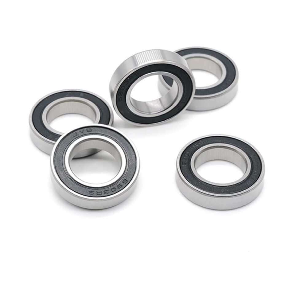 6902RS Deep Groove Ball Bearing 15x28x7mm ABEC-7 Rubber Seal Steel Material 10pcs Set 6902-RS Bearings-image-OPC-PJNYXCD-NEW