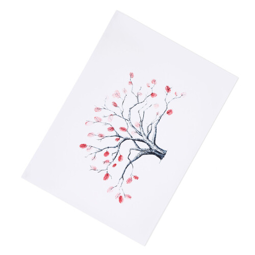Fingerprint / Thumbprint Tree Canvas Personal 2