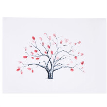 Fingerprint / Thumbprint Tree Canvas Personal